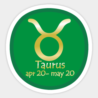 Taurus Sticker